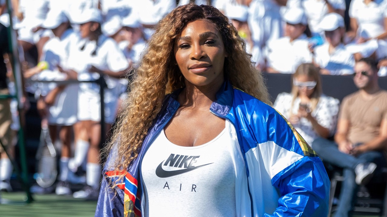 Serena Williams Takes the Bike Short Onto the Court
