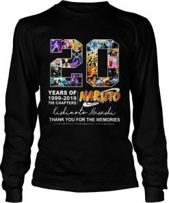 20 Years of Naruto 19992019 700 chapters thank you for the memories  LongSleeve