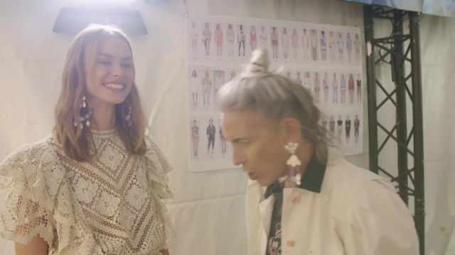 From Crepes to the Catwalk: Watch Birgit Kos Get Ready for Isabel Marant’s Spring 2020 Show