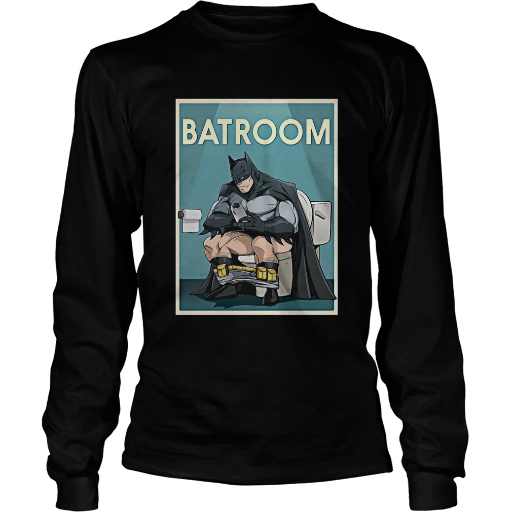 Batman Bathroom LongSleeve