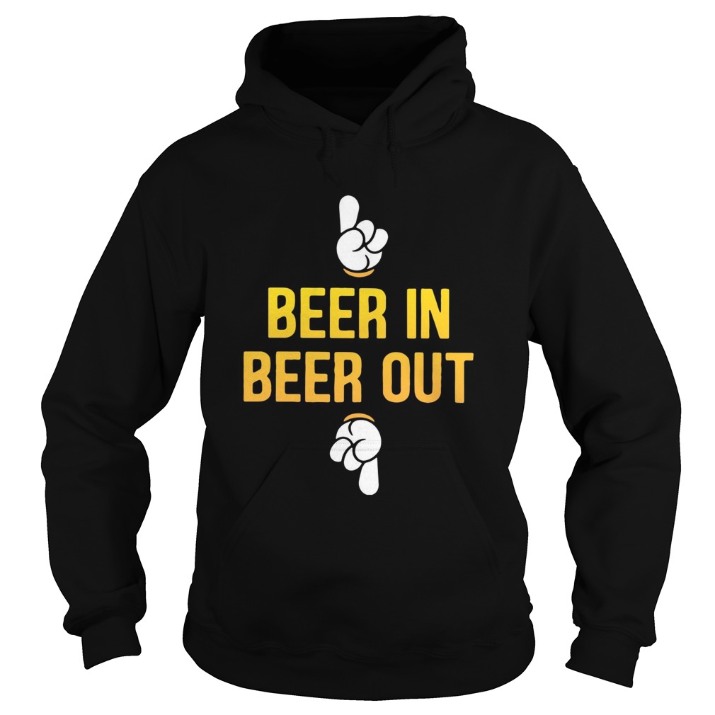 beer in beer out t shirt