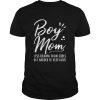Boy Mom Less Drama Than Girls But Harder To Keep Alive Mothers Day Shirt Unisex