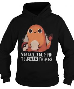 Charmander pokemon voices told me to burn things  Hoodie
