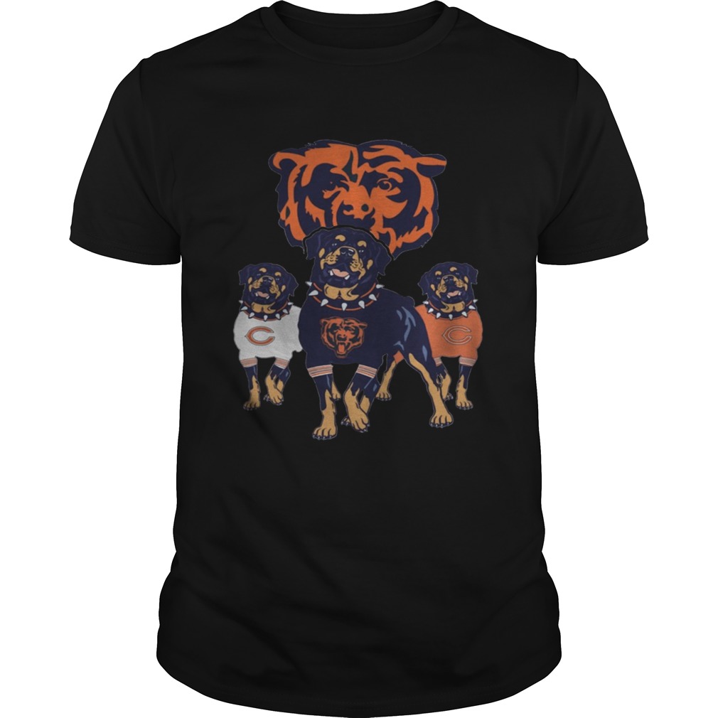 Chicago Bears Rottweiler Dog Shirt
