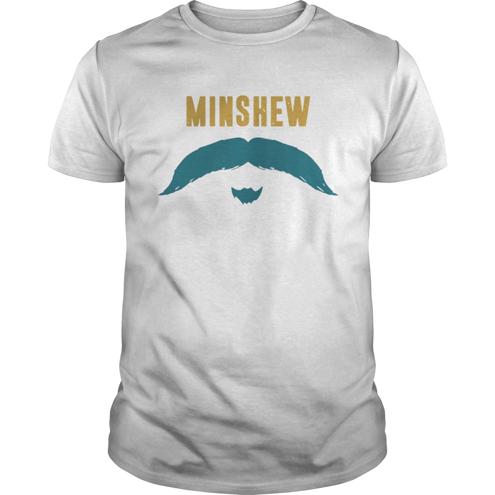 Football Jacksonville Fu Manchu Mustache Fan Minshew Shirt