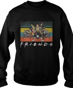 Friends tv show Anime Crossover  Sweatshirt