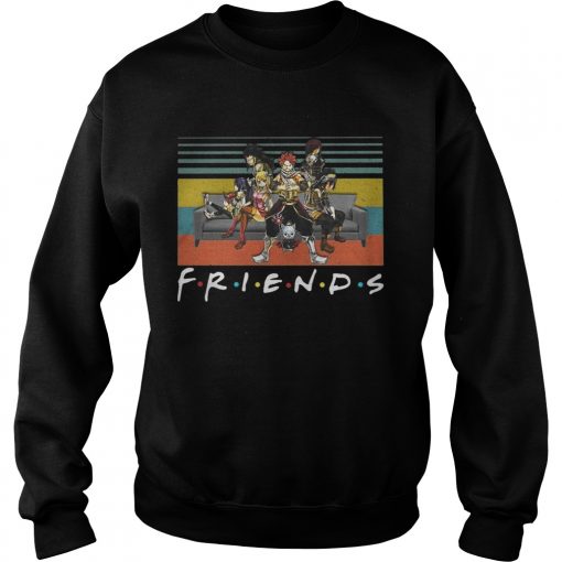 Friends tv show Anime Crossover  Sweatshirt