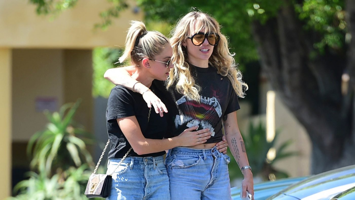 Miley Cyrus and Kaitlynn Carter’s Weekend Style Is Totally in Sync