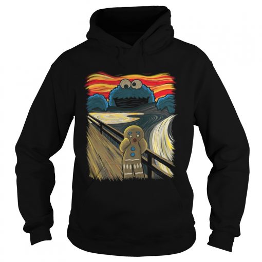 Grover The Cookie Muncher Gingerbread  Hoodie