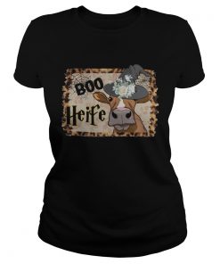 Halloween Boo Heifer Lover Gift TShirt Classic Ladies