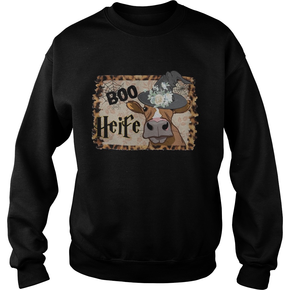 Halloween Boo Heifer Lover Gift TShirt Sweatshirt
