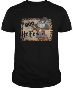 Halloween Boo Heifer Lover Gift TShirt Unisex