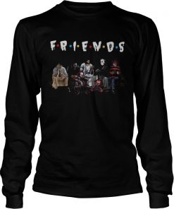 Halloween Friends TV Show horror movie characters and Jesus  LongSleeve
