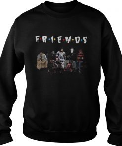 Halloween Friends TV Show horror movie characters and Jesus  Sweatshirt