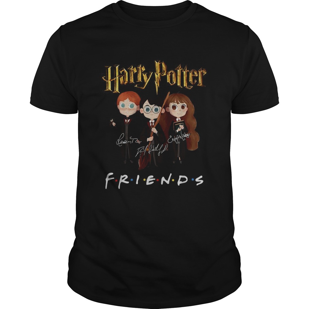 Harry Potter friends tv show signature shirt