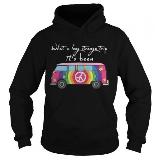Hippie bus what a long strange trip its been  Hoodie