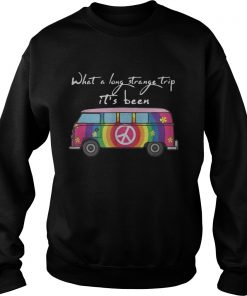 Hippie bus what a long strange trip its been  Sweatshirt
