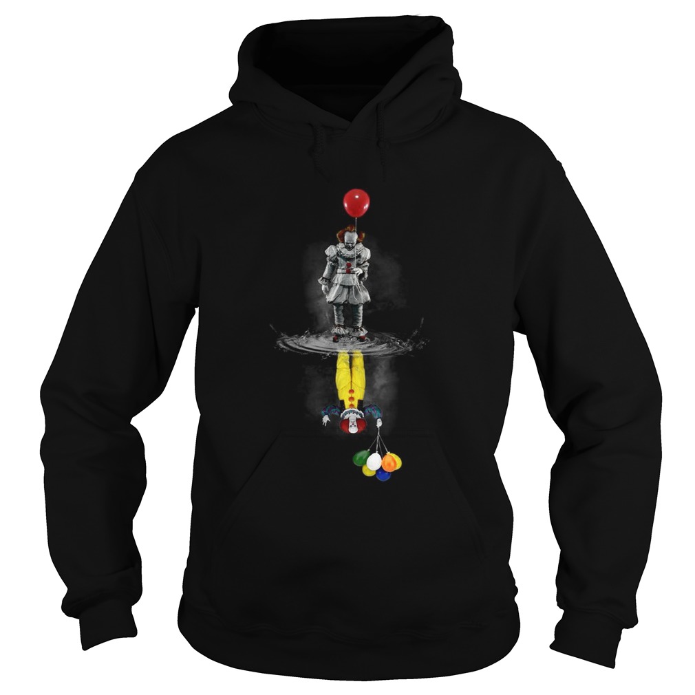 IT Pennywise reflection mirror water Stephen King Hoodie