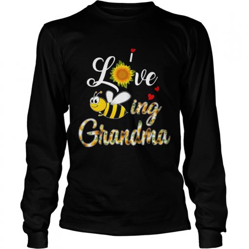 Love Beeing Grandma Sunflower T LongSleeve