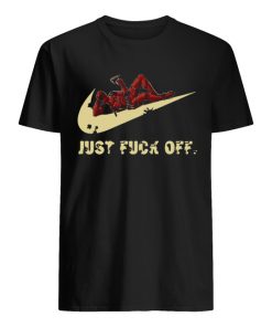 Nike Deadpool just fuck off  Classic Men's T-shirt