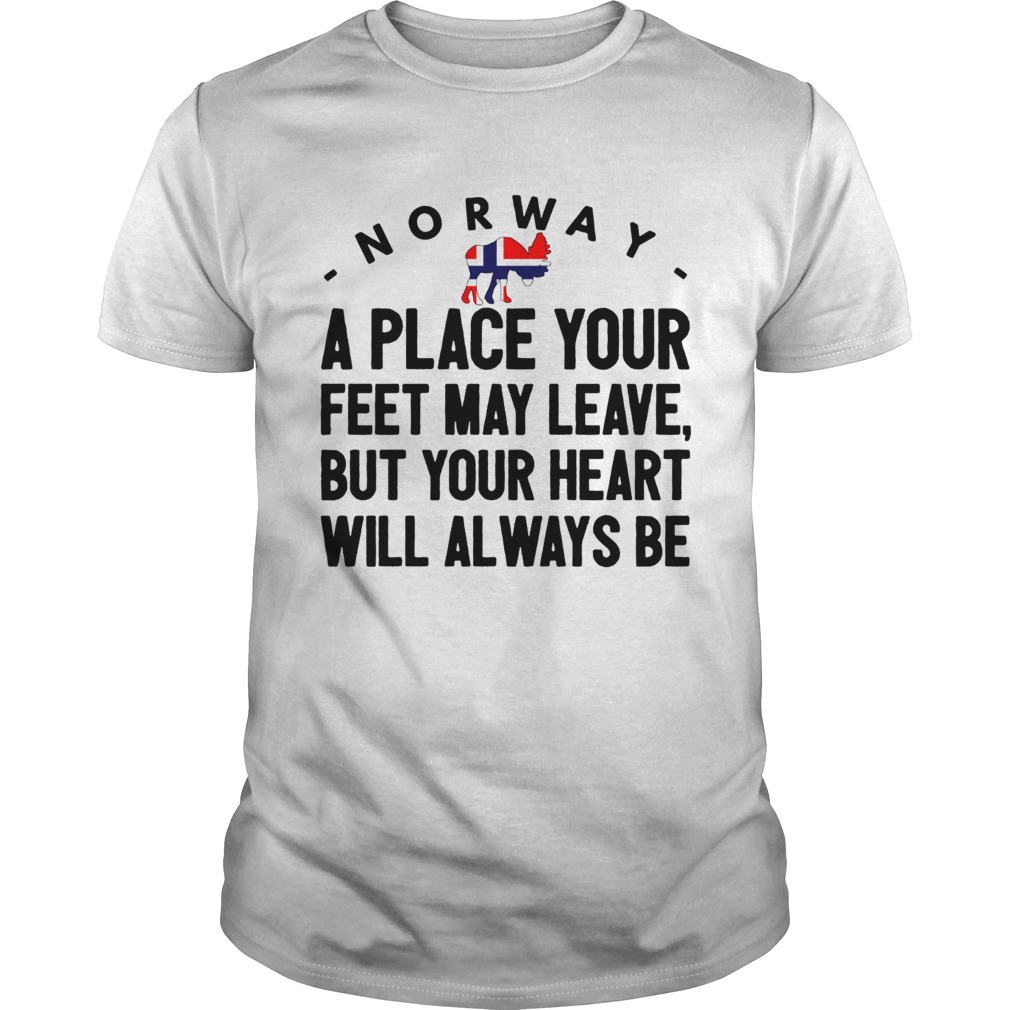Norway A Place Your Feet May Leave Shirt