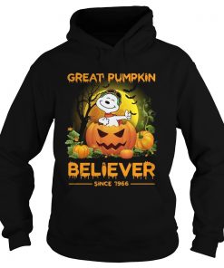 Snoopy great pumpkin believer since 1966  Hoodie