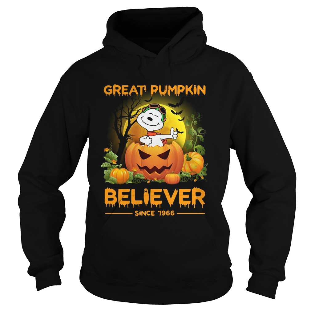 Snoopy great pumpkin believer since 1966 Hoodie