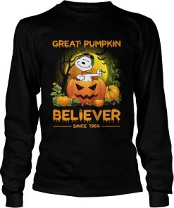 Snoopy great pumpkin believer since 1966  LongSleeve