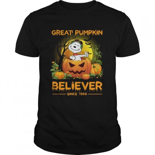 Snoopy great pumpkin believer since 1966  Unisex