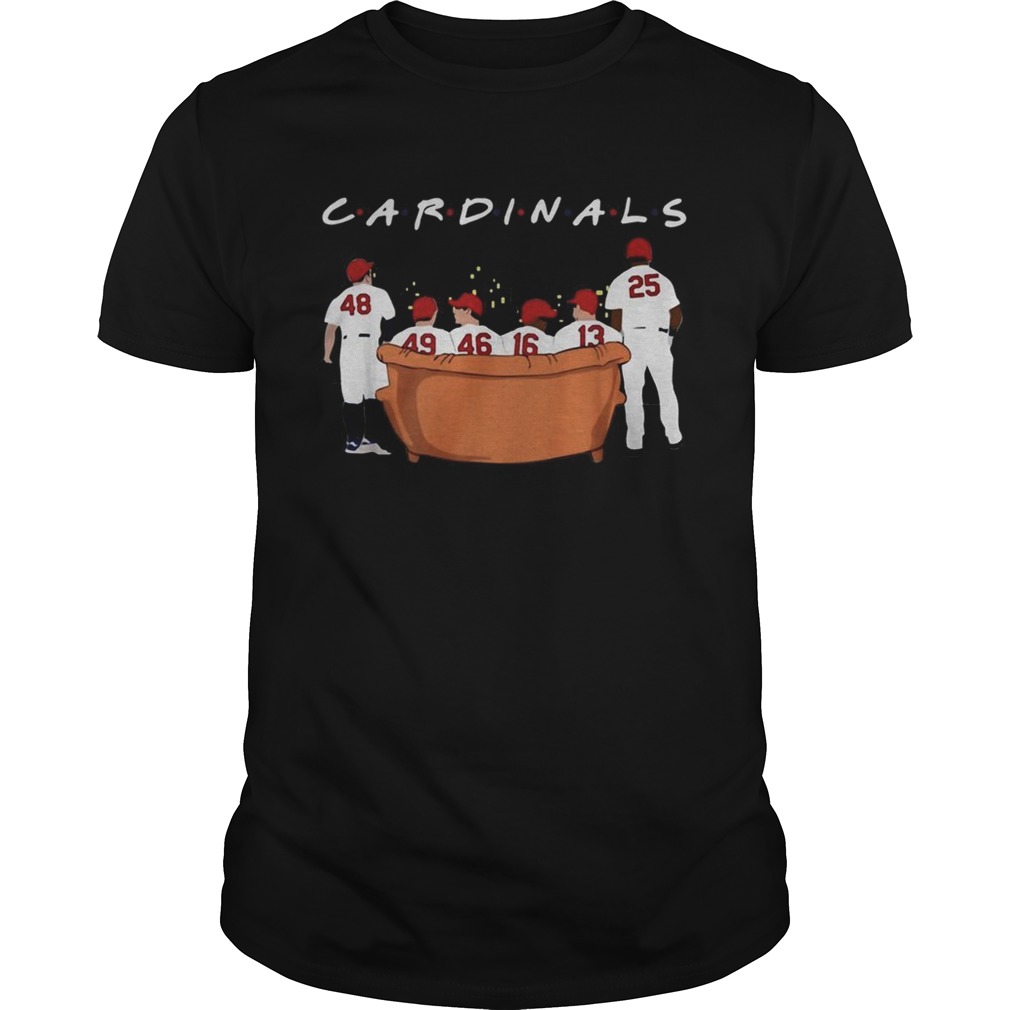 St Louis Cardinals Friends TV Show shirt