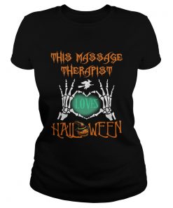 This massage therapist loves Halloween  Classic Ladies