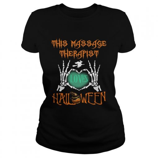 This massage therapist loves Halloween  Classic Ladies