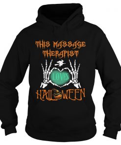 This massage therapist loves Halloween  Hoodie