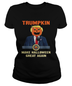trumpkin make halloween great again  Classic Ladies