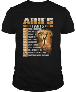 Aries facts problem solving sarcastic savage romantic rebellious  Unisex