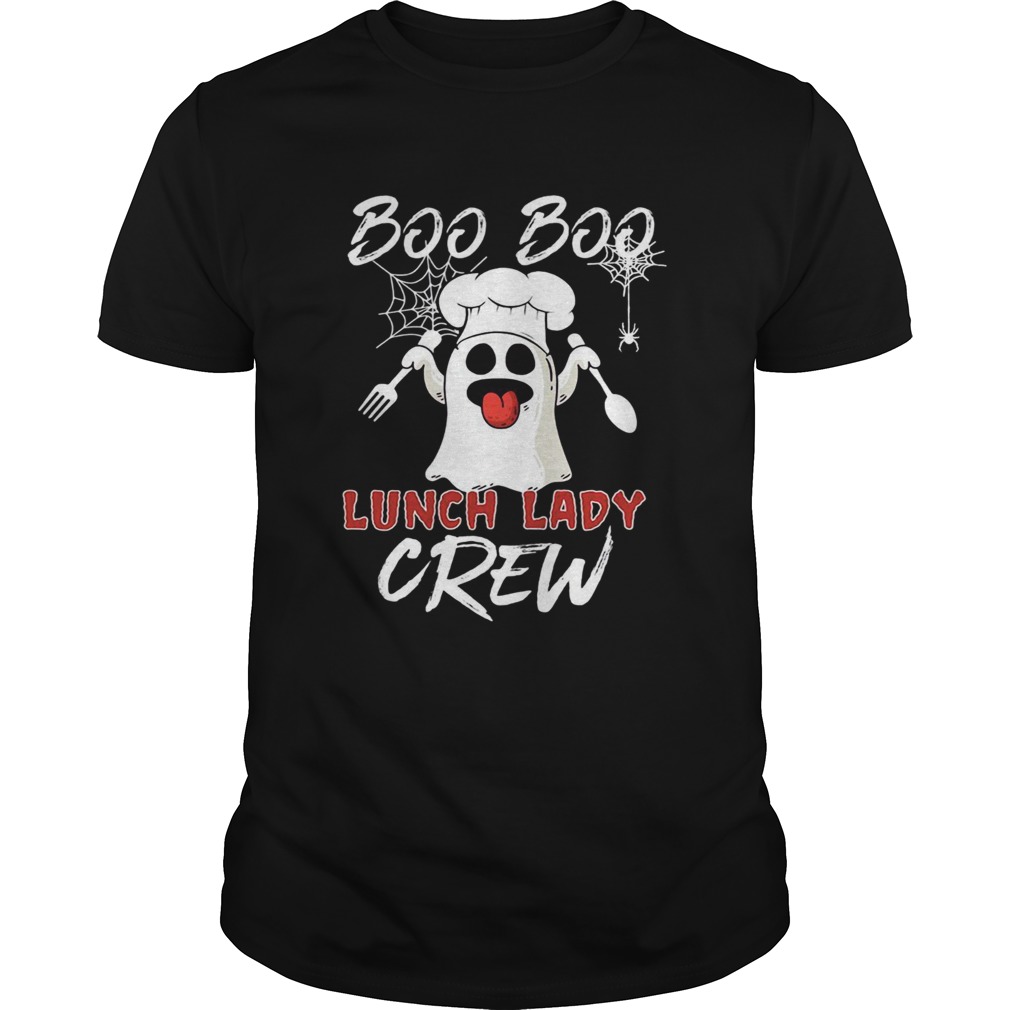 Boo boo chef lunch lady crew Halloween shirt