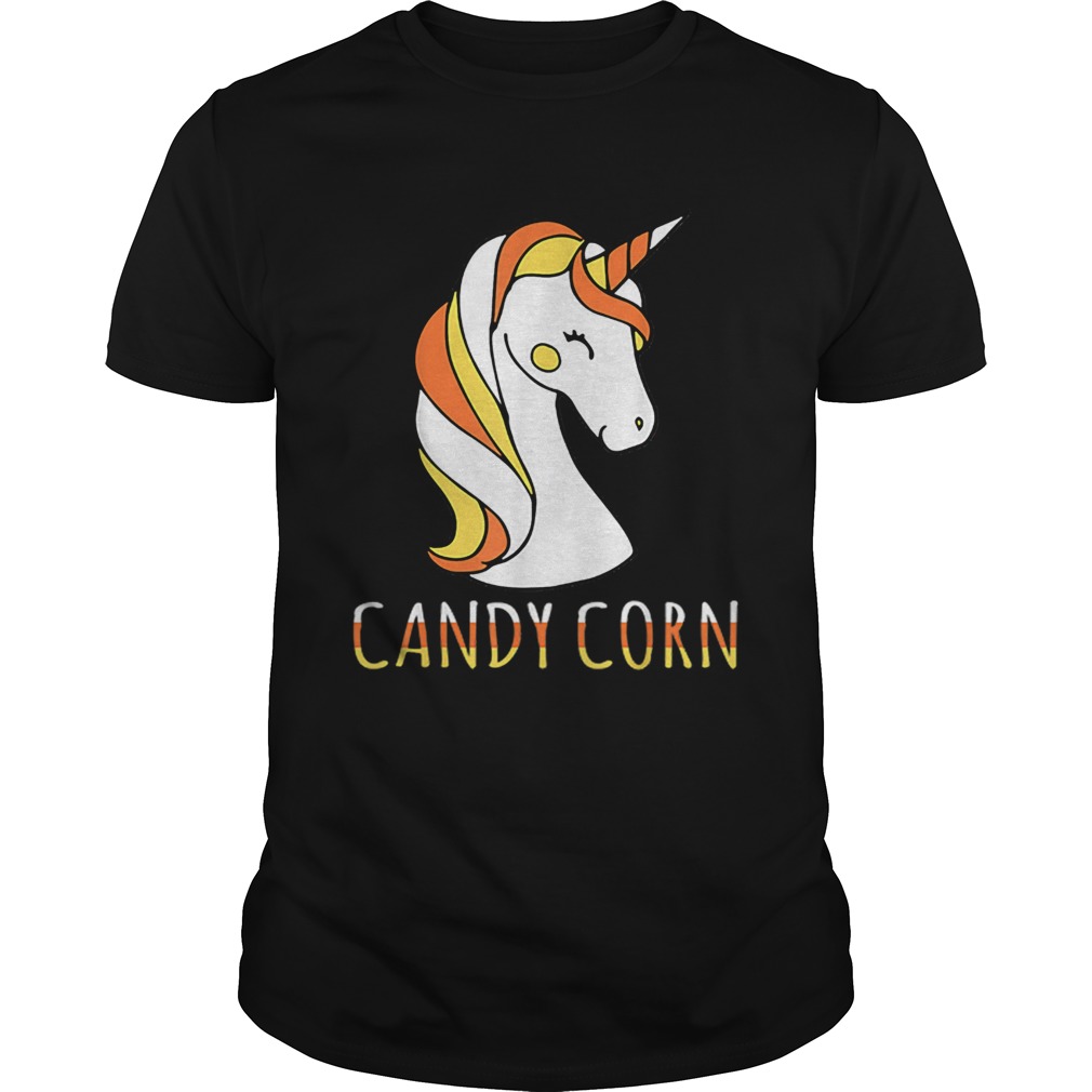 Candy Corn Unicorn Halloween shirt