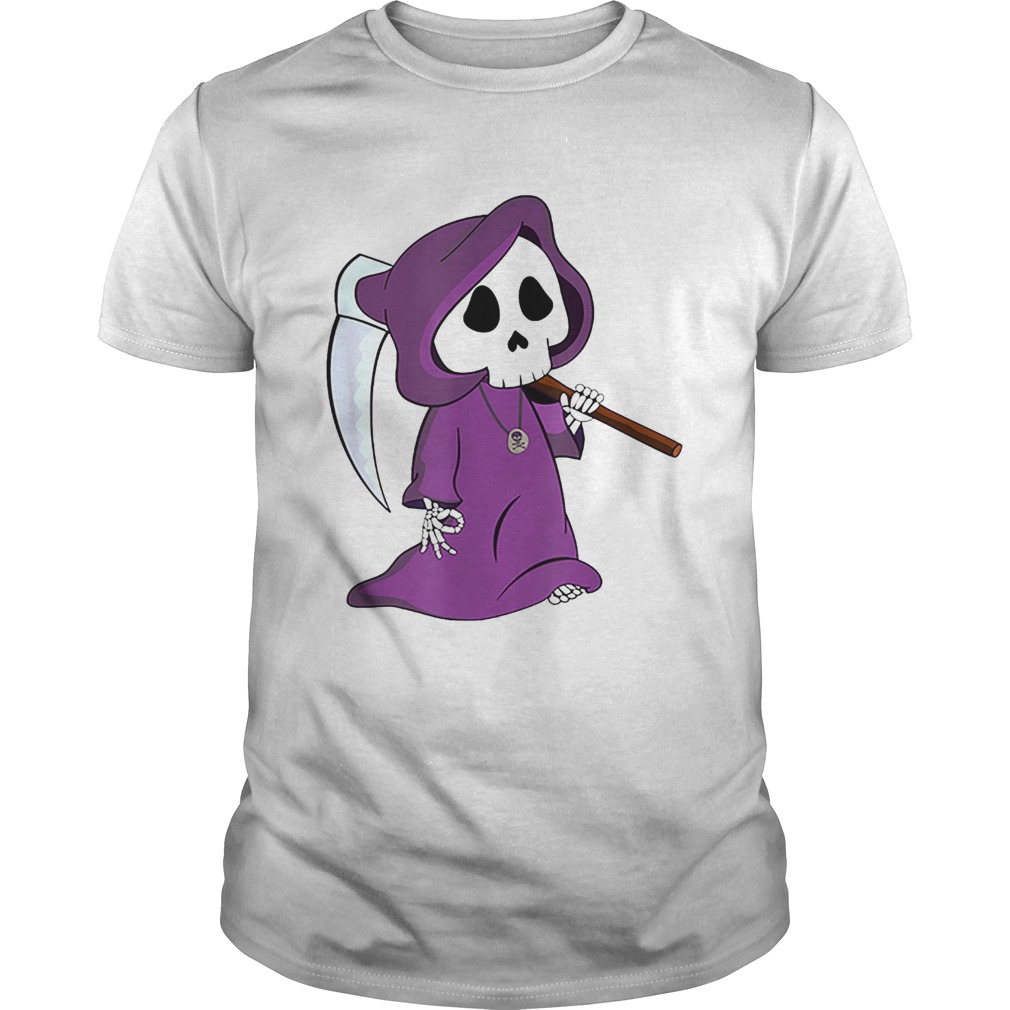 Circle Game Funny Grim Reaper Halloween Yeet shirt