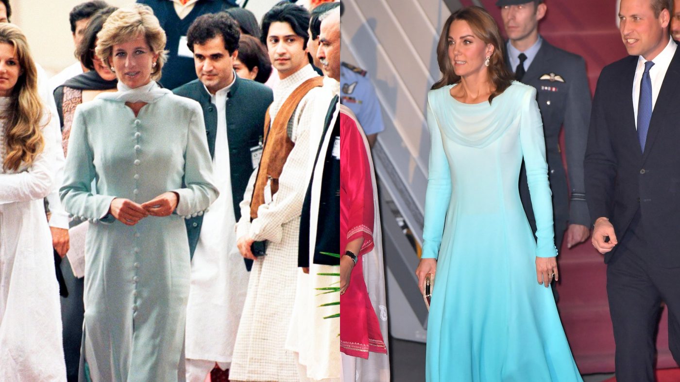 Kate Middleton Kicks Off Her Pakistan Tour With a Tribute to Princess Diana