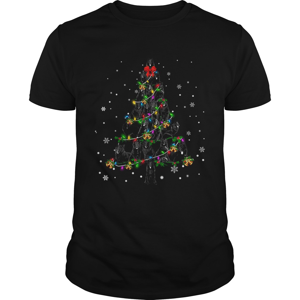 Groenendael Christmas Tree TShirt
