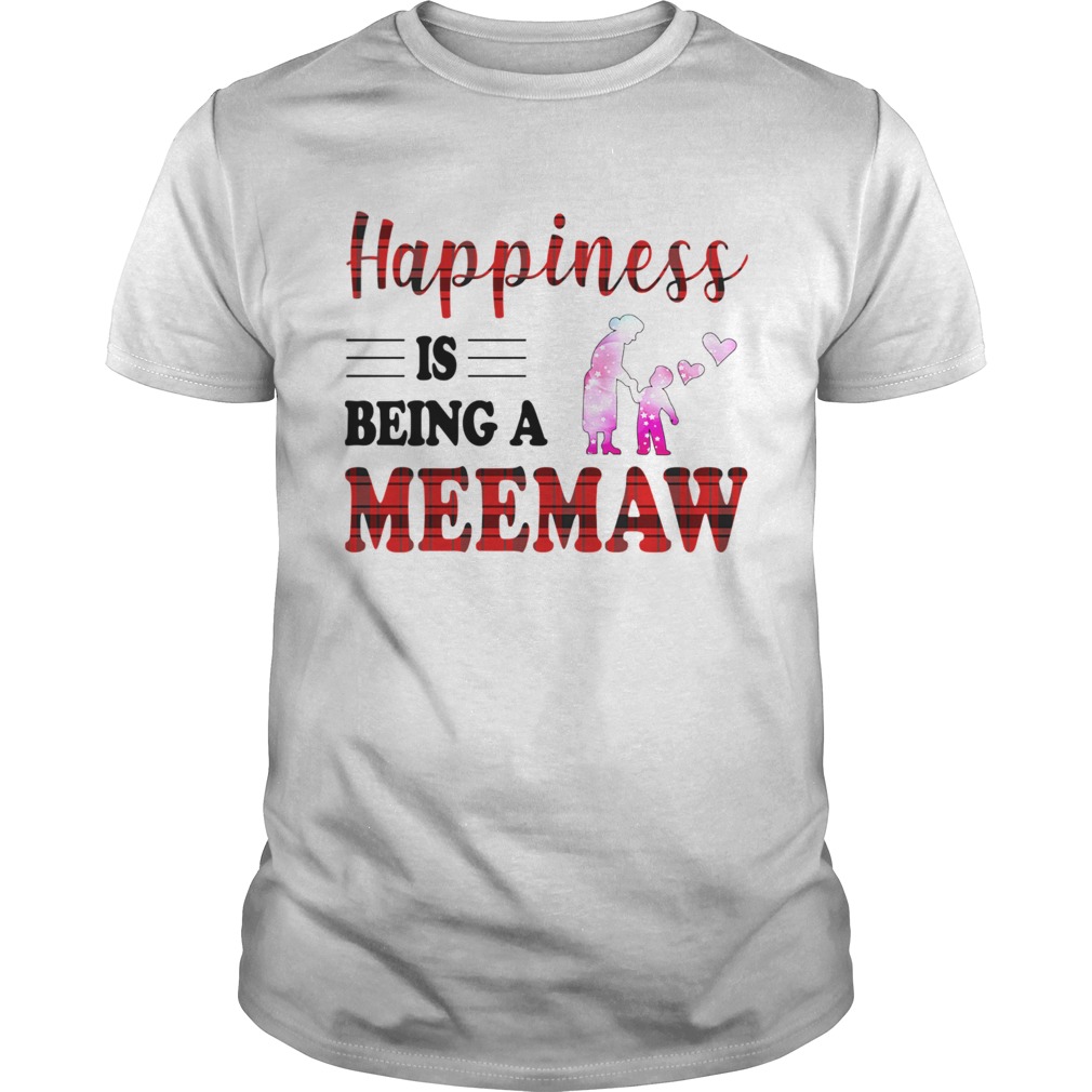Happiness Is Being A Meemaw Caro TShirt