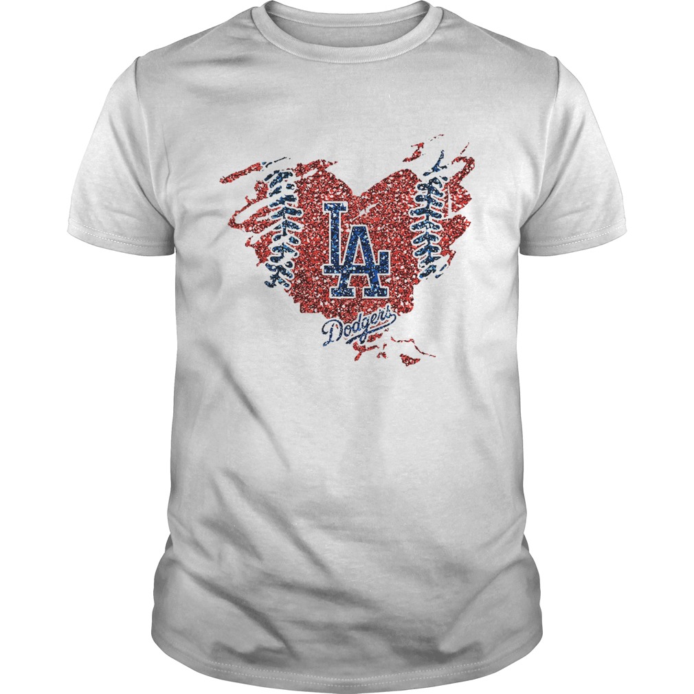 Heart Diamond Los Angeles Dodger Shirt