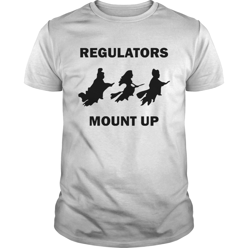 Hocus Pocus Witch Regulators mount up Halloween shirt