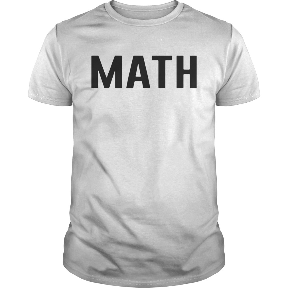 Math teacher shirt