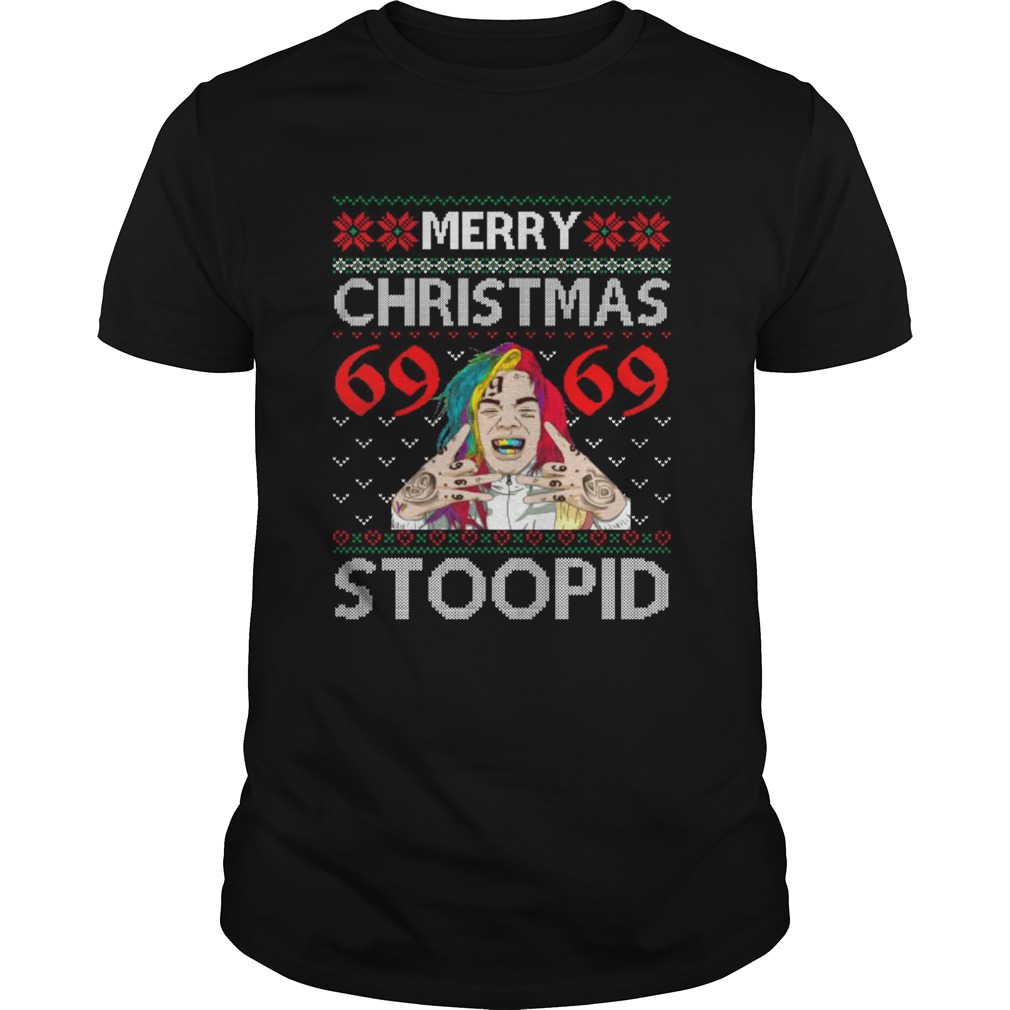 Merry Christmas 69 69 Stoopid Christmas ugly shirt