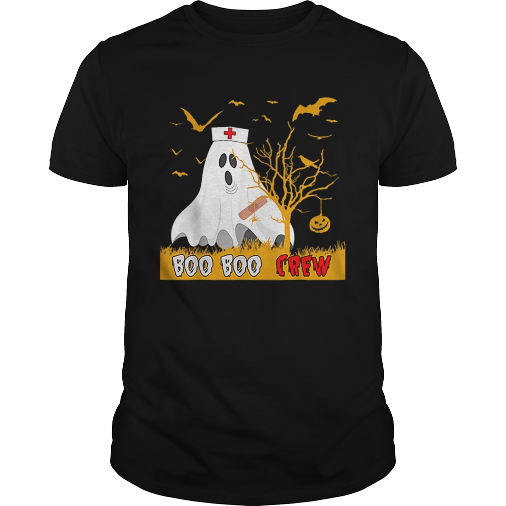 Nice Boo Boo CrewNurse Ghost Funny Halloween Costume Gift shirt