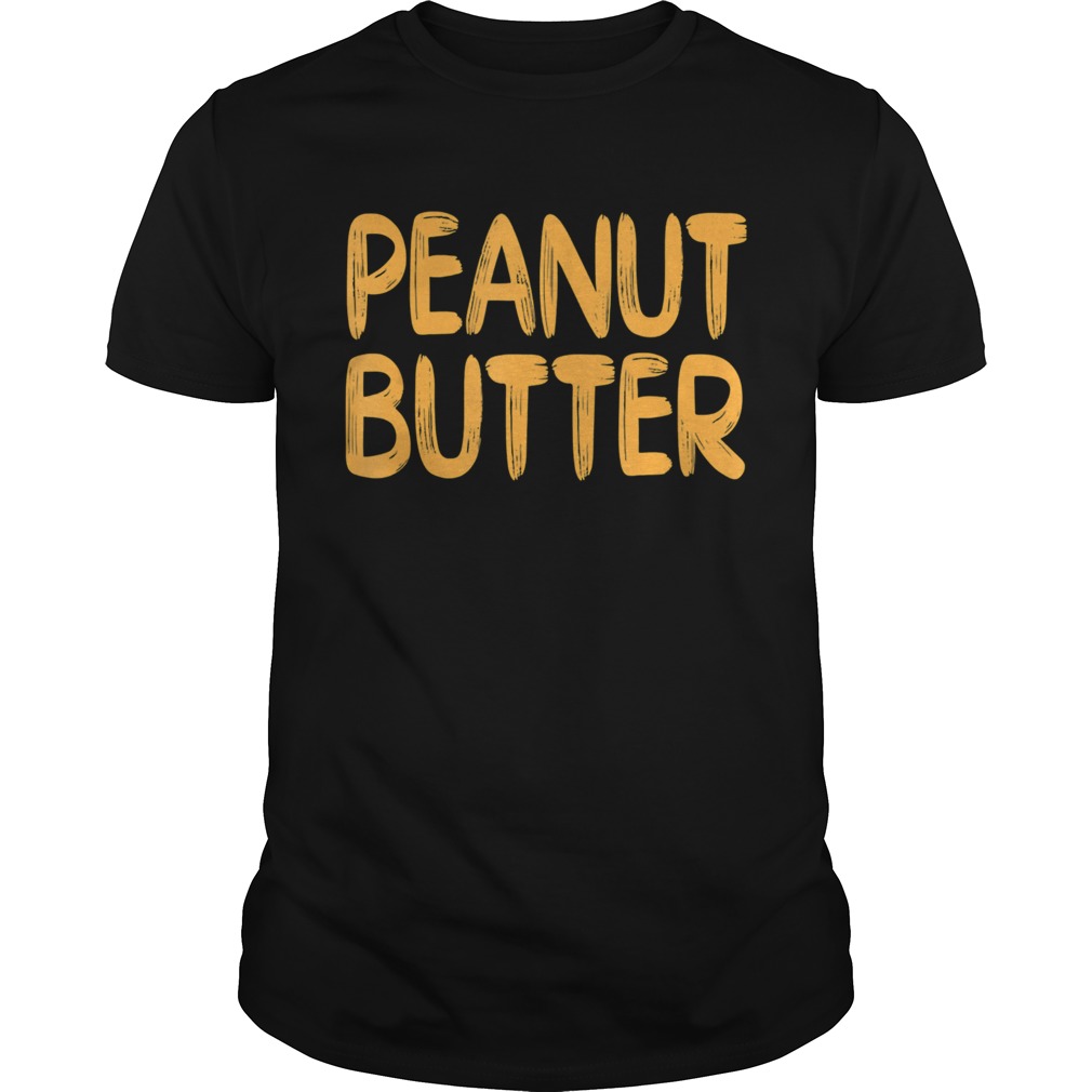 Peanut Butter Halloween Matching Costume jelly TShirt
