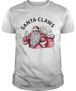 Santa Claws White Claw Christmas Drinking  Unisex