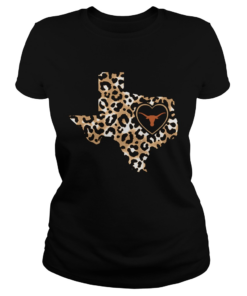 Texas Longhorns leopard layer  Classic Ladies