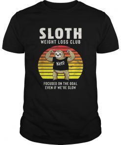 Vintage Weight Loss Sloth Lover Gifts  Unisex